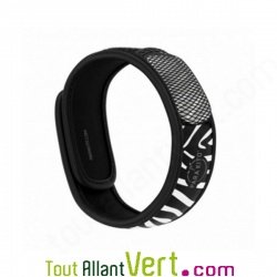 Bracelet anti-moustiques aux huiles essentielles Parakito Zebra