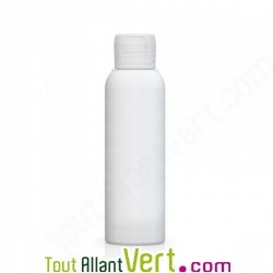 Flacon vide blanc avec capsule, 125ml, Centifolia