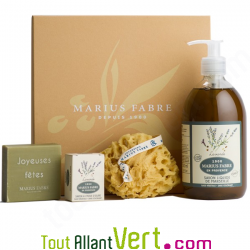 Coffret Savon Apaisant et Relaxant  la Lavande collection Herbier de Marius FABRE