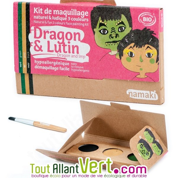 Kit maquillage bio enfant 3 couleurs, Ninja & Super-héros achat vente  écologique - Acheter sur