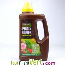 Purin d\'ortie concentr 1L jusqu\' 20L de solution, agre bio, Solabiol