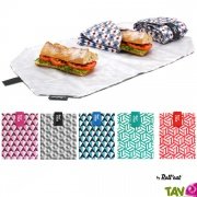 Emballage sandwich ajustable et lavable Motif, avec velcro, 54x32cm