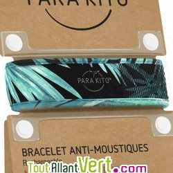 Bracelet anti-moustiques aux huiles essentielles Feuilles Parakito