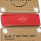 Bracelet anti moustiques aux huiles essentielles Parakito Rouge