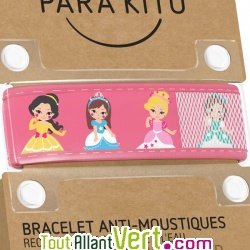 Bracelet anti-moustiques aux huiles essentielles Parakito Princesse pour enfant de 3  7 ans