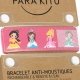 Bracelet anti-moustiques aux huiles essentielles Parakito Princesse pour enfant de 3  7 ans
