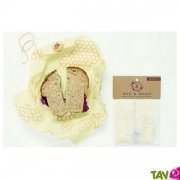 Emballage bio réutilisables Bee's wrap spécial sandwich, 33x33cm
