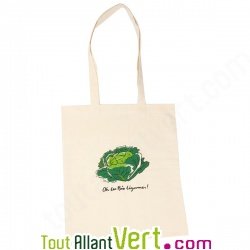 Tote bags, sac en coton bio Chou oh les bios lgumes!