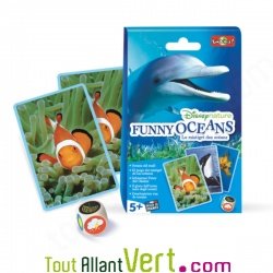 Jeu de cartes Funny Oceans Disney Nature, 5 ans+
