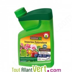 Insecticide polyvalent jusqu\' 14L de solution, 200ml, Solabiol