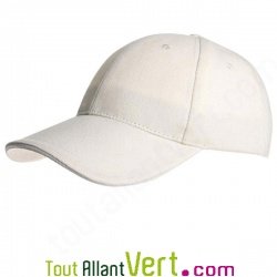 Casquette coton bio, bleue