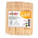 Lot de 100 mini-piques 9.5cm en bois 