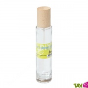 Flacon spray en verre pour crème, huile lait et lotion, bouchon bois 100ml