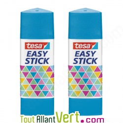 Colle  papier 12g sans solvants triangle Bleu Eco-logo, lot de 2