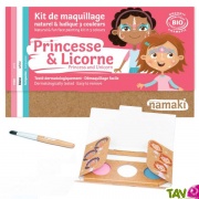 Kit de maquillage bio 3 couleurs, Princesse et Licorne pour enfants