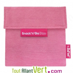 Sac à gouter Snack\'NGo Duo avec 2 pochettes réutilisable et lavable