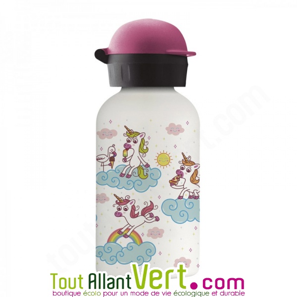 Gourde isotherme licorne