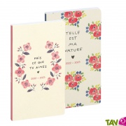 Agenda Scolaire recycl 2022-2023, 16x9cm, Julie Adore, Septembre  Dcembre