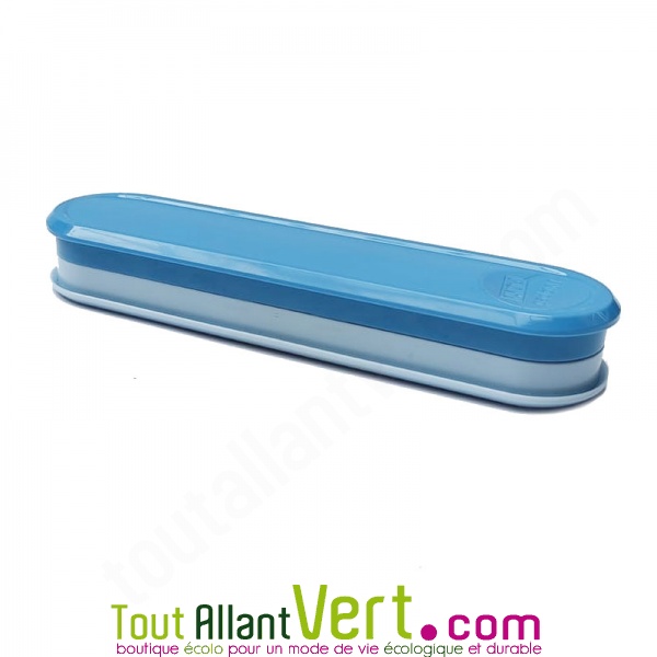 Couverts transportables - Cuillère - Fourchette - Couteau - Inox - Boîte  bleu - Maped - Good Deal