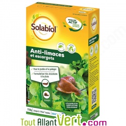 Anti-limaces et escargots traitement naturel, 750g, Solabiol