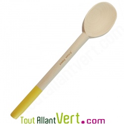 Cuillre en bois de htre non trait, 30 cm