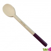 Cuillre en bois Violet de htre non trait, 30 cm