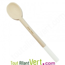 Cuillre en bois Blanc de htre non trait, 30 cm