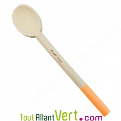 Cuillre en bois Orange de htre non trait, 30 cm