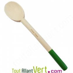 Cuillre en bois Vert de htre non trait, 30 cm