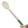 Cuillre en bois Vert Olive de htre non trait, 30 cm