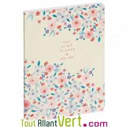 Agenda Scolaire recycl 2024-2025, 15x21cm, Septembre  Dcembre