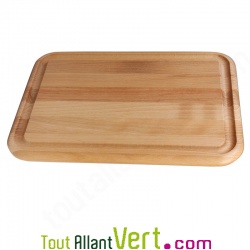 Planche de cuisine en bois, 25 x 35 cm