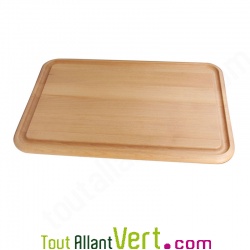 Grande Planche de cuisine  dcouper en bois, 30 x 45 cm