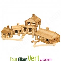 Kit de construction Grand Village en bois  222 pices Varis