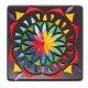 Puzzle cratif Mandala Fleur magntique
