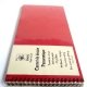 Carnet de dessin panoramique 16x34 56p 175g Rouge