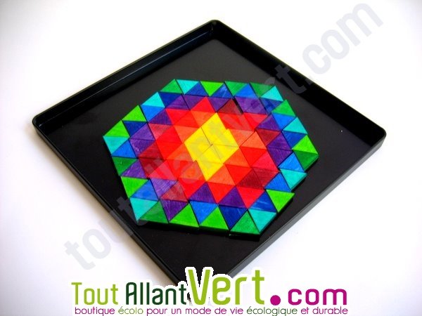 Puzzle magnétique créatif Mandala multicolore achat vente écologique -  Acheter sur