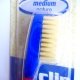 Brosse  dents soie naturelle mi-dures, tte changeable