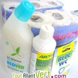 Kit WC propre cologique: 1er achat