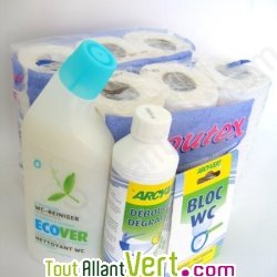 Kit WC propre cologique: 1er achat
