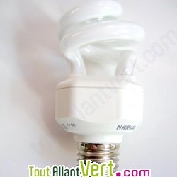 Ampoule Hlice Plein spectre 11W eq. 60W embase E27 600 lm