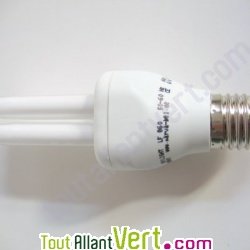 Ampoule Droite Fluocompacte 9W eq. 45W embase E27 400 lm