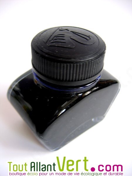 Bouteille d'encre noire 30 ml pour stylo plume achat vente écologique -  Acheter sur