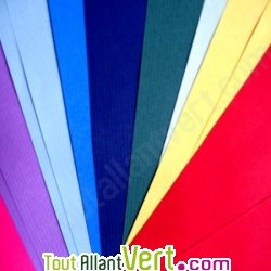 Papier  lettre Arc en ciel recycl A4 multicouleurs lot de 22