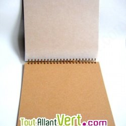 Album photo scrapbooking blanc recycl 30x30cm 30 pages