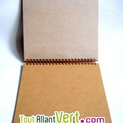 Album photo scrapbooking rouge recycl 30x30cm 30 pages