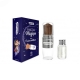 Pinceau magique & poudre scintillante argente bio