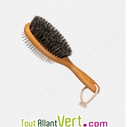 Brosse 2 en 1, dmlage et soins des poils Chien et chat