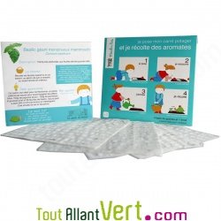 4 Tapis de graines d\'aromates bio pour crer son carr potager, ds 3 ans