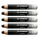 Crayon marqueur effaable pour tableau blanc et ardoise, lot de 5